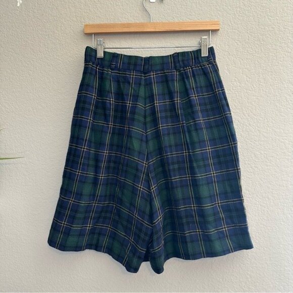 Vintage Marisa Christina Classics Plaid Shorts Size 8 Plaid High-Waisted Shorts - Picture 2 of 7